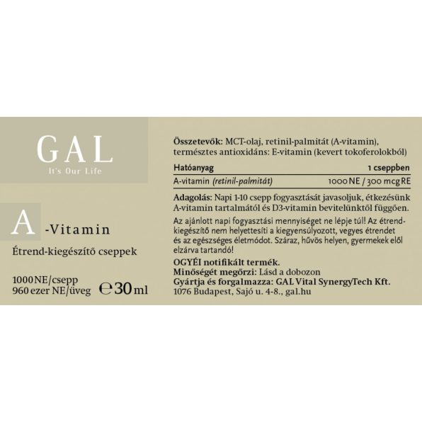 GAL Vitamina A
