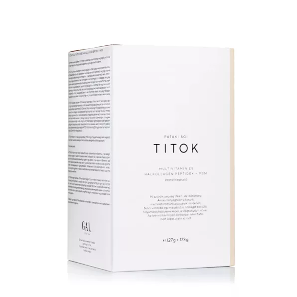 TITOK Multivitamine si Peptide colagen de peste + MSM, GAL, 300 g